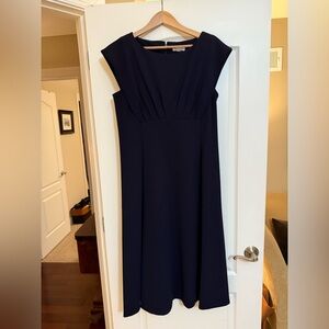 Calvin Klein Stunning Navy Dress Size 14 (fits like a 12)
